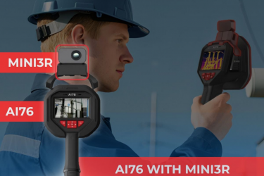 Kết hợp camera âm thanh và camera nhiệt trong một thiết bị.
