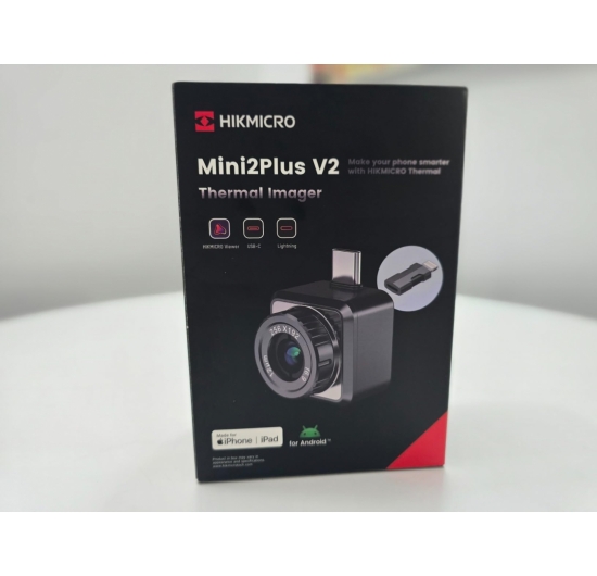 Hikmicro camera Mini2Plus V2 tích hợp với điện thoại
