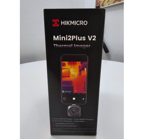 Hikmicro camera Mini2Plus V2 tích hợp với điện thoại