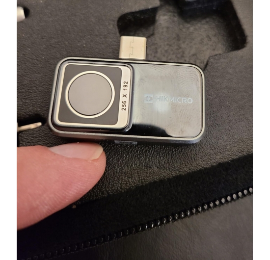 Hikmicro camera Mini2 V2 tích hợp với điện thoại