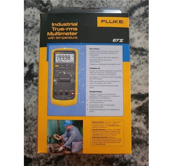 Đồng hồ vạn năng, đo nhiệt độ Fluke 87-5