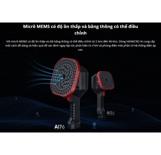 Hikmicro Camera định vị siêu âm AI Series 