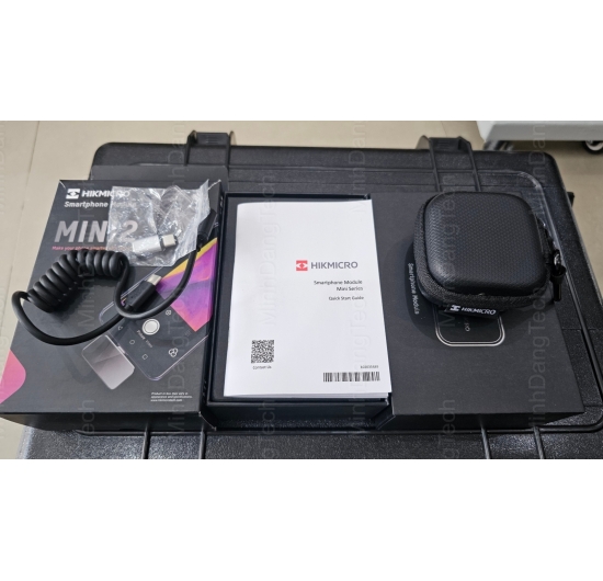 Hikmicro camera Mini2 tích hợp với điện thoại