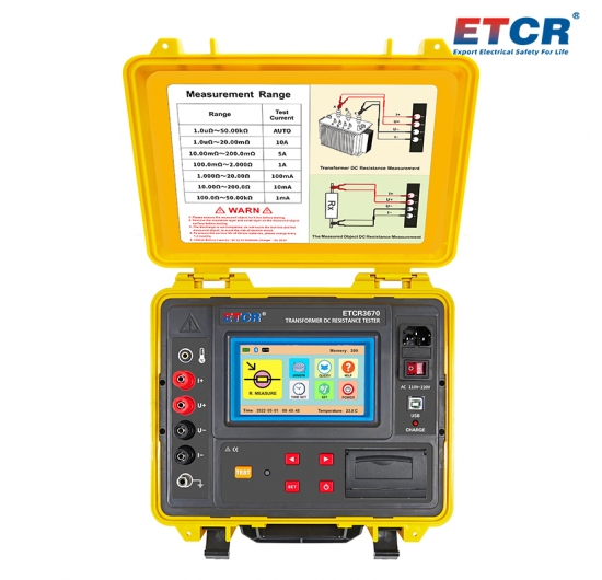 ETCR3670| Máy kiểm tra điện trở biến áp DC - (HÀNG SẲN)